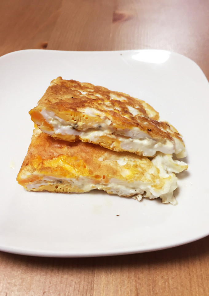簡単！お弁当に目玉つぶし焼き-レシピのメイン写真