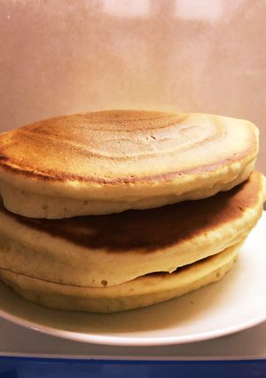 元パティシエが作る分厚いホットケーキ-レシピのメイン写真