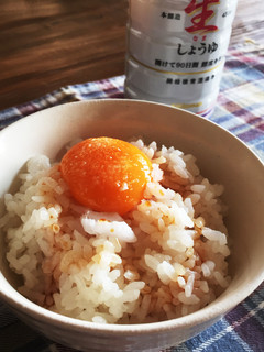 ココナッツオイルがけTKG(卵かけご飯)-レシピのメイン写真