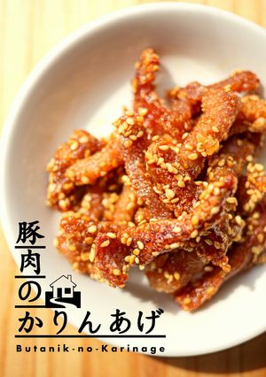 豚肉のかりんあげ-レシピのメイン写真