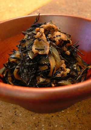 ひじきと豚肉の炒め煮-レシピのメイン写真