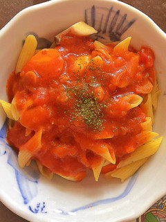 ゴロゴロ野菜のミートソースペンネ-レシピのメイン写真