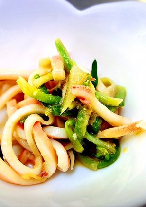 イカの酢みそあえ-レシピのメイン写真
