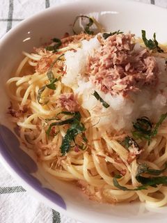 ランチに♪♪大根おろしとツナのパスタ-レシピのメイン写真