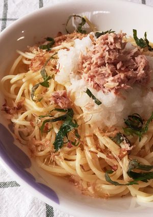 ランチに♪♪大根おろしとツナのパスタ-レシピのメイン写真