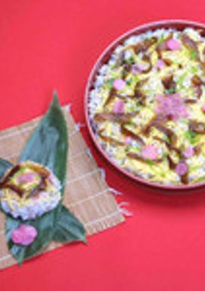 日野菜のばら寿し-レシピのメイン写真