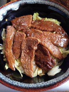 焼肉の残ったお肉で♪焼肉丼♫-レシピのメイン写真