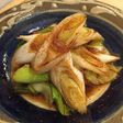 簡単!焼きネギのめんつゆぶっかけ!