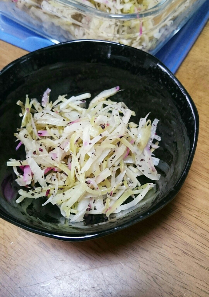 簡単☆大根(皮)のゆかり和え-レシピのメイン写真