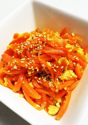 調味料は２つだけ☆簡単人参しりしり☆-レシピのメイン写真