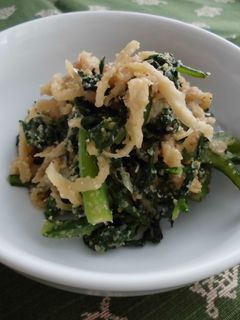 春菊と切干大根のごま和え-レシピのメイン写真