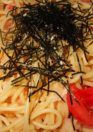 だいこんおろしたっぷりトマトパスタ-レシピのメイン写真