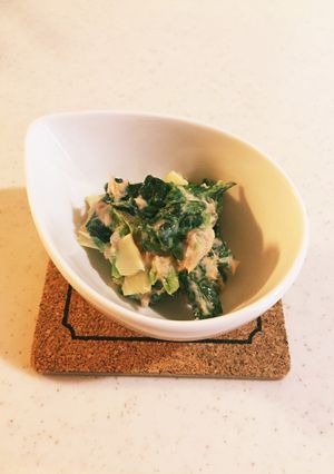 ほうれん草ツナマヨチーズあえ-レシピのメイン写真