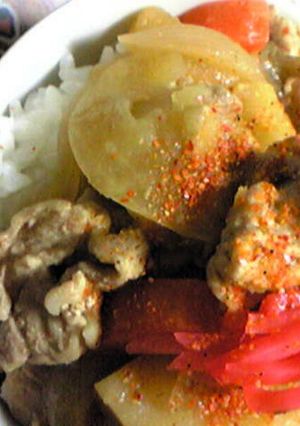 特盛つゆだく★肉じゃが丼！！-レシピのメイン写真