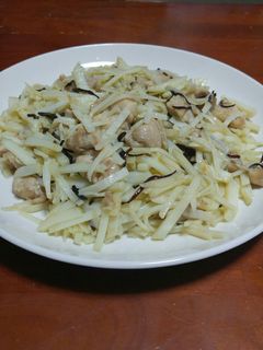 ☆じゃがいもと鶏の塩こんぶ炒め☆-レシピのメイン写真