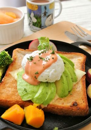 スキレットで!ココナッツオイル トースト-レシピのメイン写真