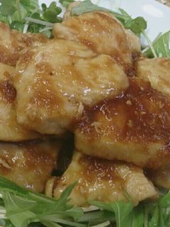 鶏胸肉の生姜焼き-レシピのメイン写真