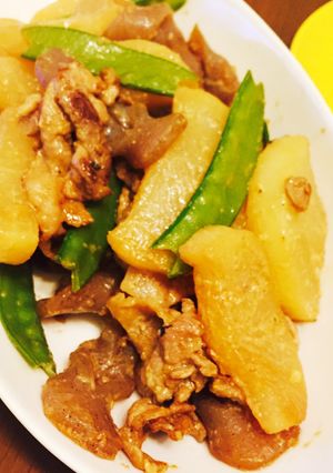 ほっこり♡大根と豚肉の味噌炒め-レシピのメイン写真