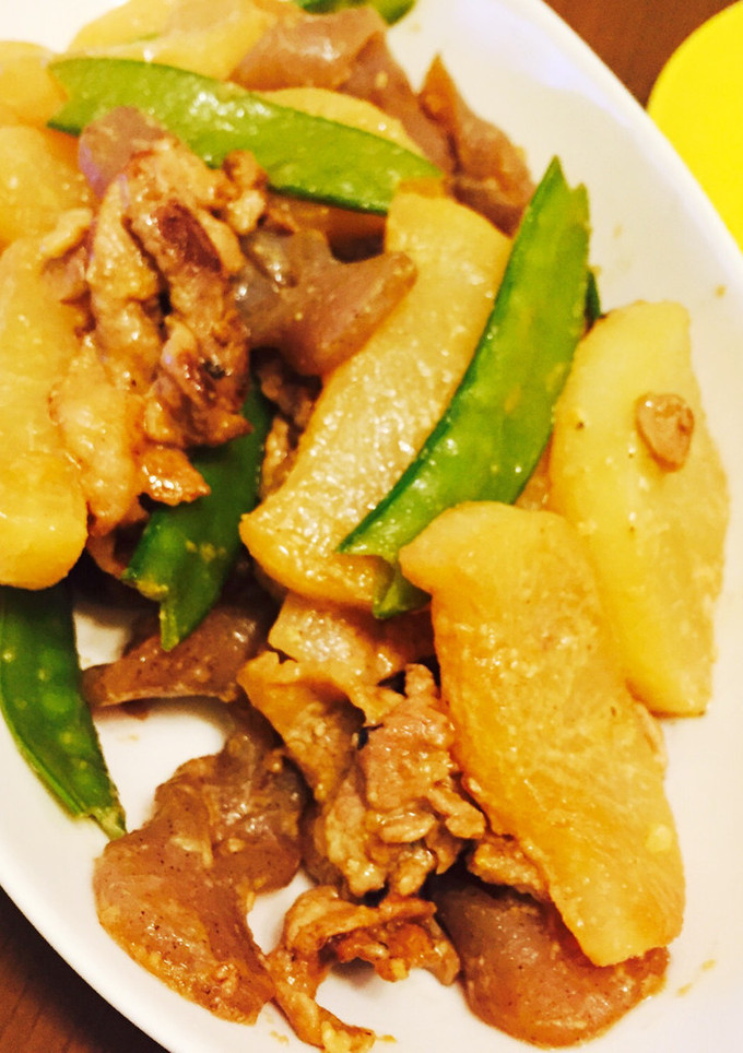 ほっこり♡大根と豚肉の味噌炒め-レシピのメイン写真