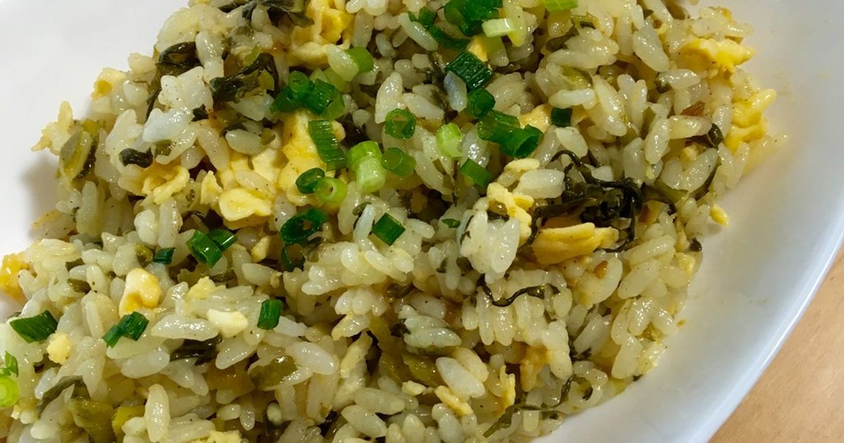 簡単☆高菜チャーハン☆ by ひろママ✴︎ 【クックパッド】 簡単