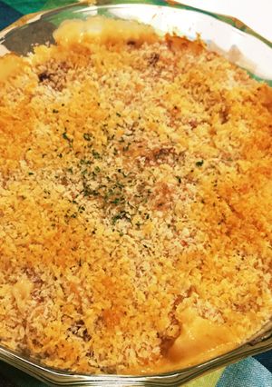 肉じゃがリメイク洋風オープンコロッケ-レシピのメイン写真