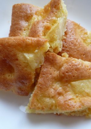 りんごの天板オイルケーキ-レシピのメイン写真