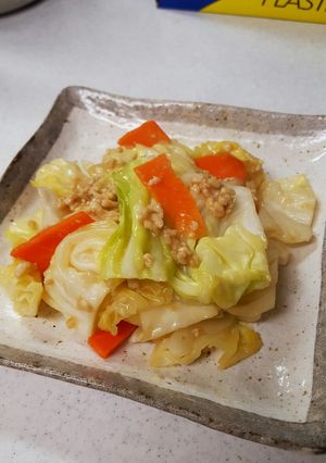 母の味 キャベツのトロッと炒め-レシピのメイン写真