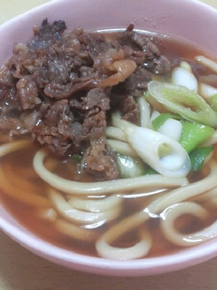 私が大好きな☆九州・福岡風☆甘め肉うどん-レシピのメイン写真