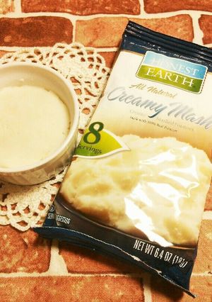 牛乳なしで作るコストコのマッシュポテト-レシピのメイン写真