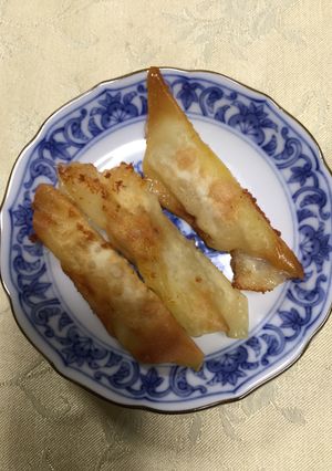 シュウマイの皮でチーズ餅明太子スティック-レシピのメイン写真