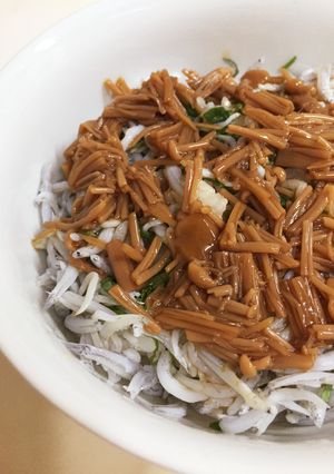 朝食ランチに3分で出来るシラス丼-レシピのメイン写真
