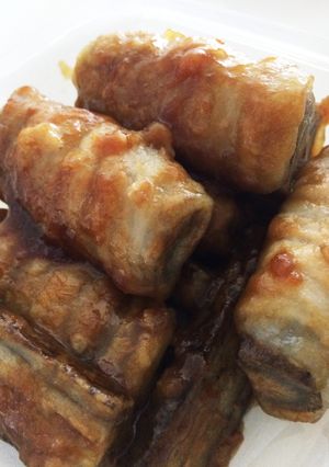 ゴボウの豚肉巻き-レシピのメイン写真