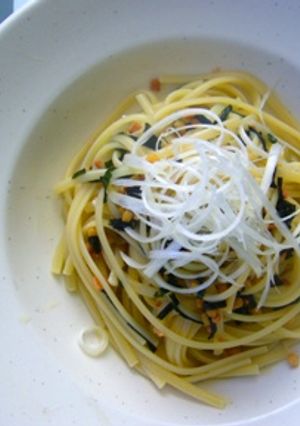 超簡単!!!ｗお茶漬けパスタ♪-レシピのメイン写真