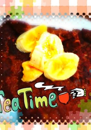 ヘルシーココアバナナケーキ！-レシピのメイン写真