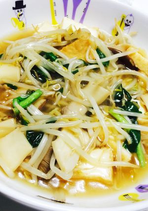 もやしと厚揚げの中華風炒め-レシピのメイン写真