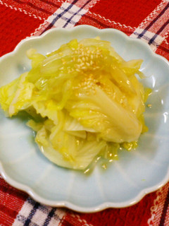 キャベツのさっと煮 ごま風味-レシピのメイン写真