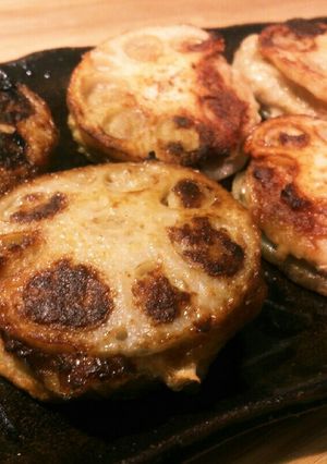 れんこんのはさみ焼き-レシピのメイン写真