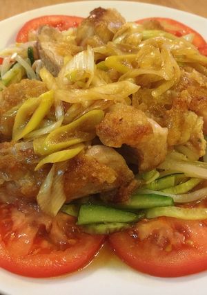〜鶏肉ともやしの絶品ピリ辛ダレがけ〜-レシピのメイン写真