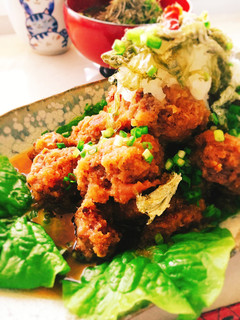 鹿肉のみぞれ煮-レシピのメイン写真
