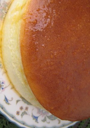 卵でふわふわ　スフレチーズケーキ-レシピのメイン写真