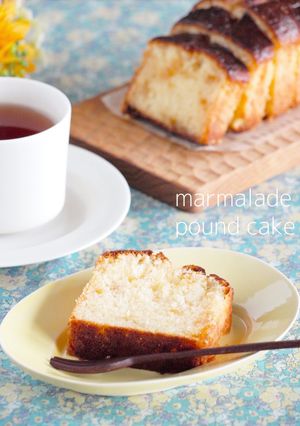 マーマレードのパウンドケーキ-レシピのメイン写真