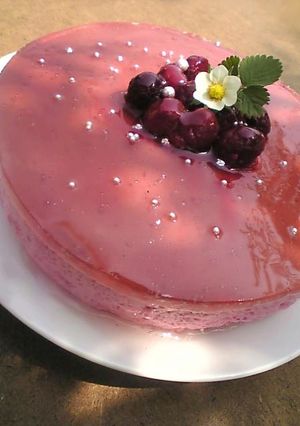 ラズベリー・レアチーズケーキ-レシピのメイン写真
