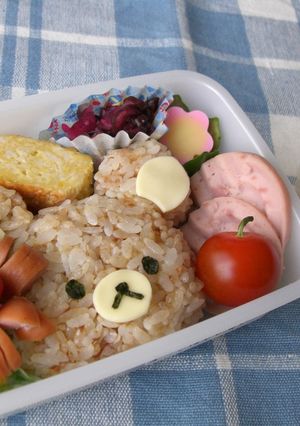リラックマのお弁当♪（キャラ弁）-レシピのメイン写真