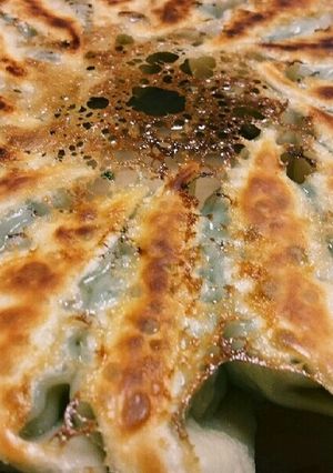 いつもの餃子にアレンジ！羽根付きシソ餃子-レシピのメイン写真