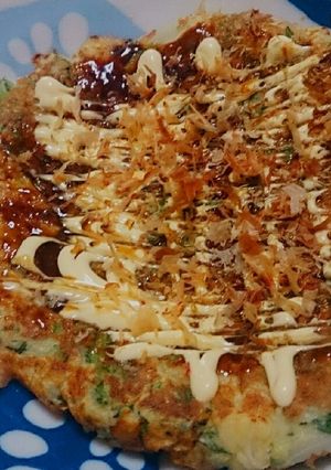 満足なのにヘルシー♡長芋deお好み焼き-レシピのメイン写真