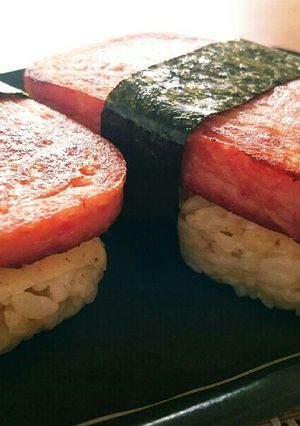 簡単‼形も綺麗な♪お弁当にスパム握り‼-レシピのメイン写真