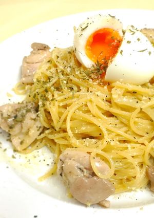 トムズキッチン特製・親子カルボナーラ-レシピのメイン写真