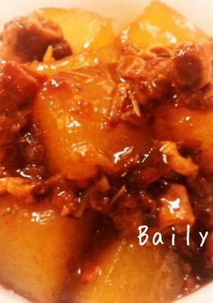 大根とブリの中骨煮♬-レシピのメイン写真
