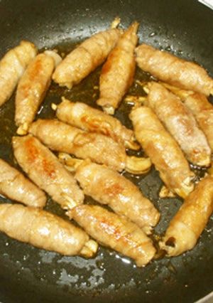 野菜肉巻き♪豚肉巻き♪豚薄切り肉簡単巻く-レシピのメイン写真