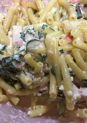 セロリ葉っぱ使って簡単なマカロニサラダ-レシピのメイン写真